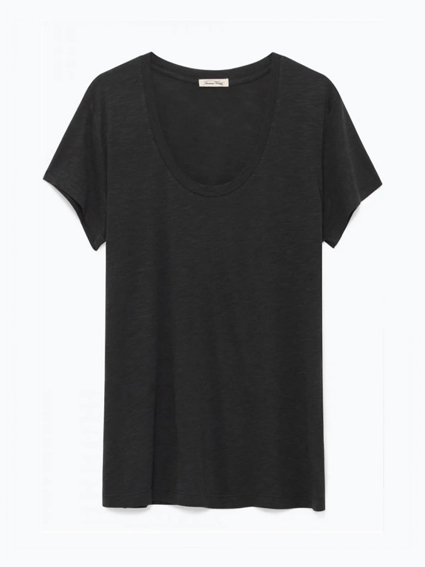 Carbon Scoop Neck Tee