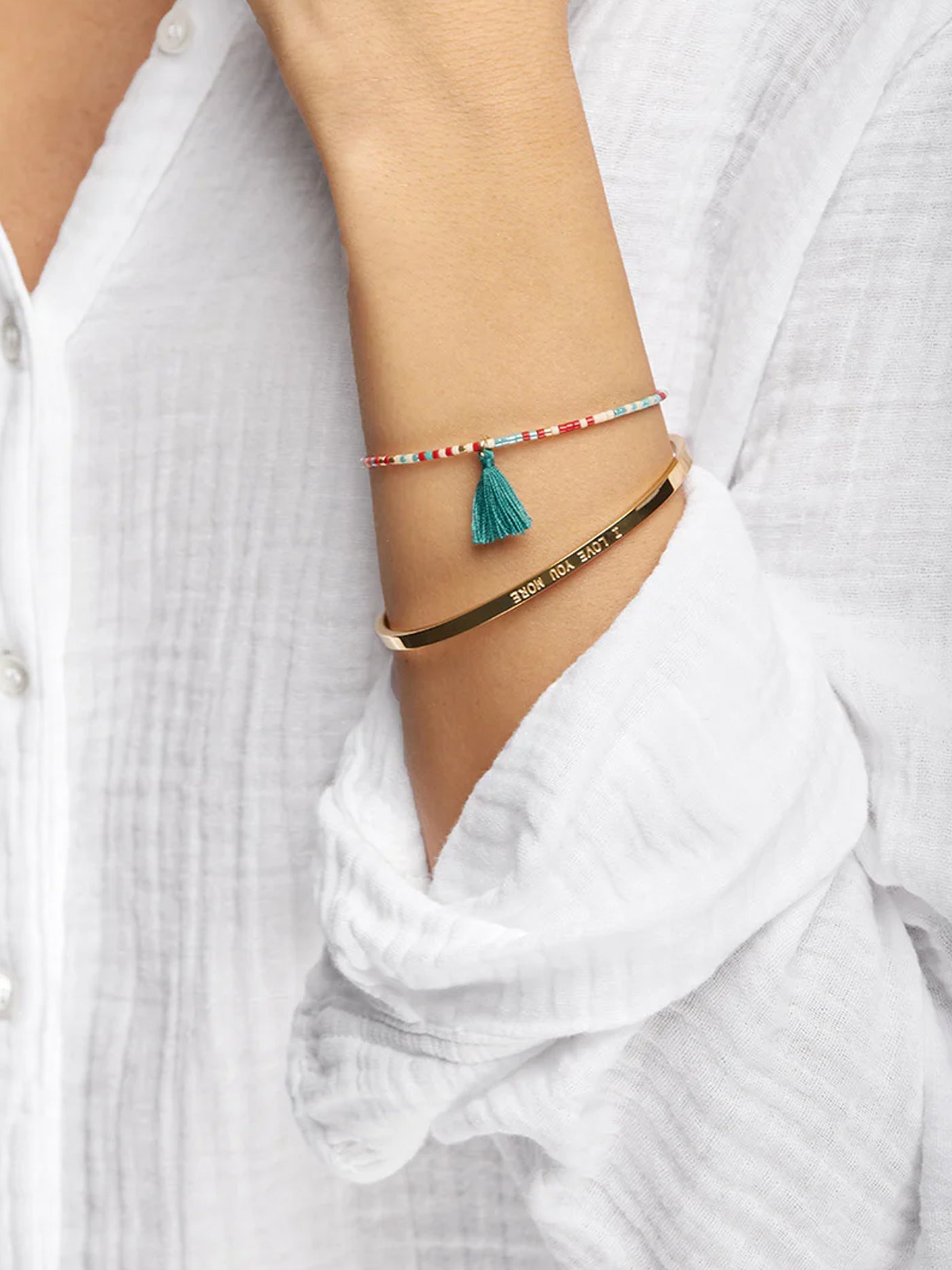 'I love you more' Bangle