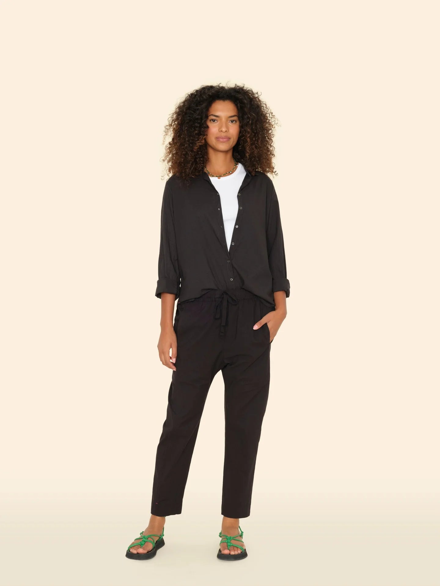 Xirena Black Draper Pant