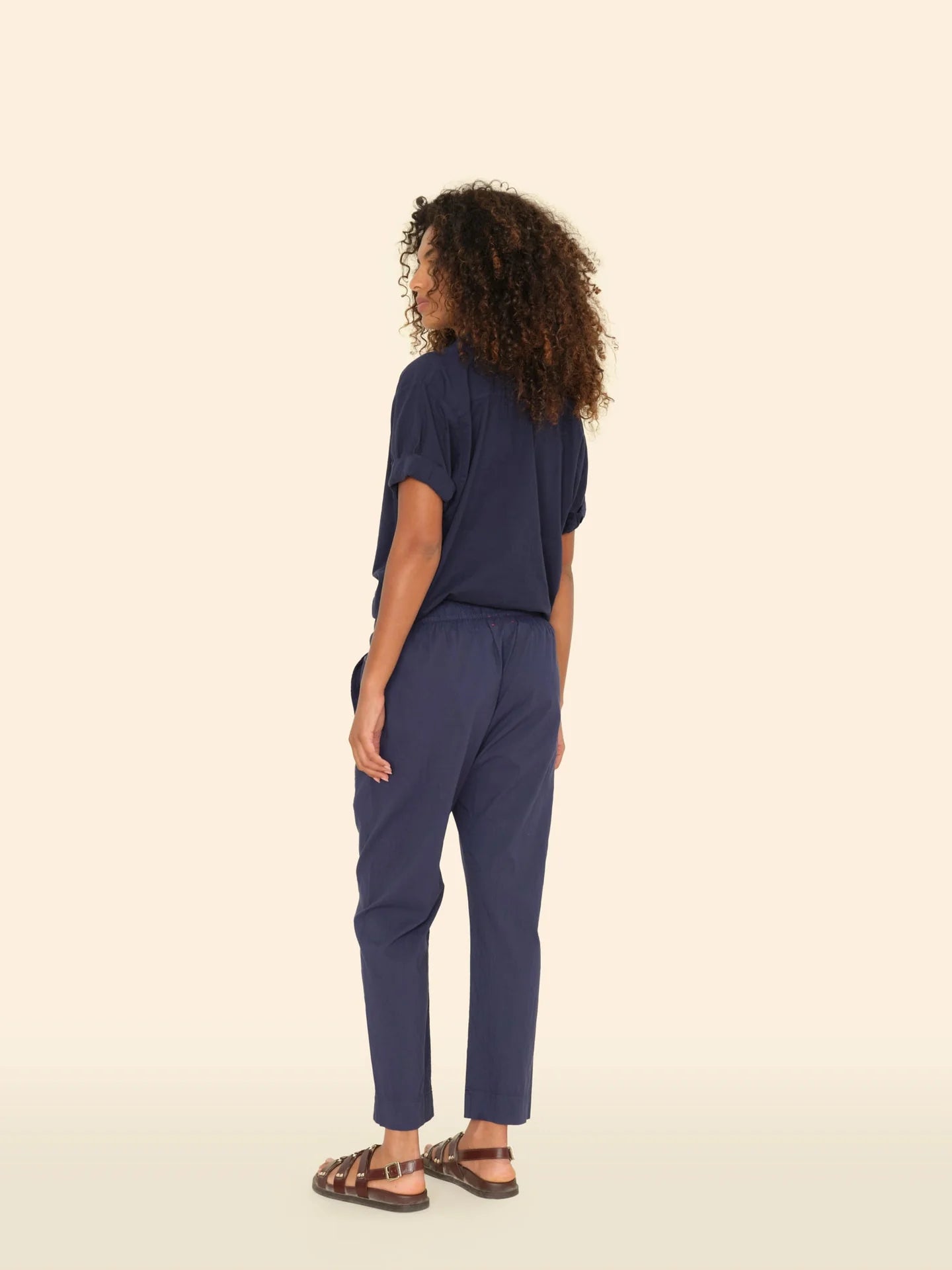 Xirena Navy Draper Pant