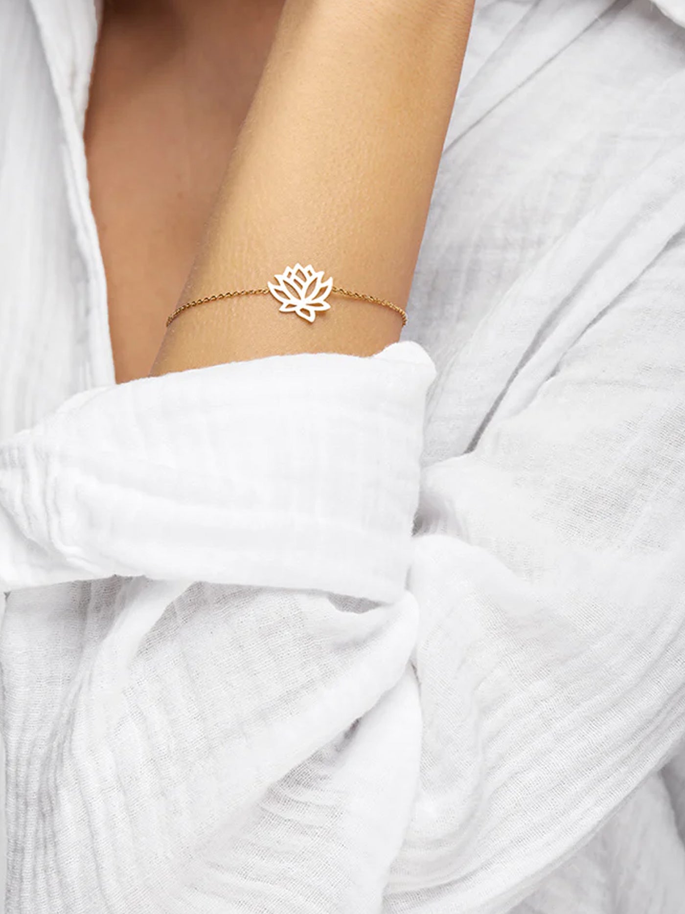 Lotus Bracelet