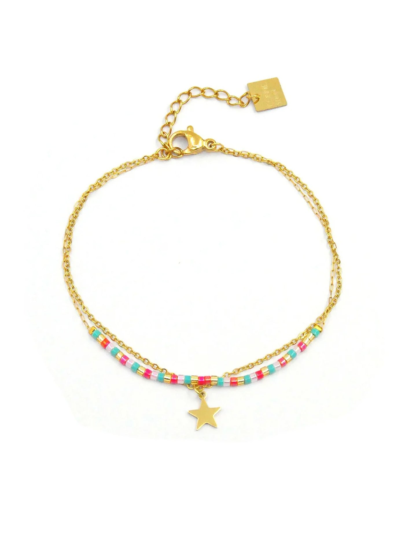 Beaded Zoe Bracelet with Star