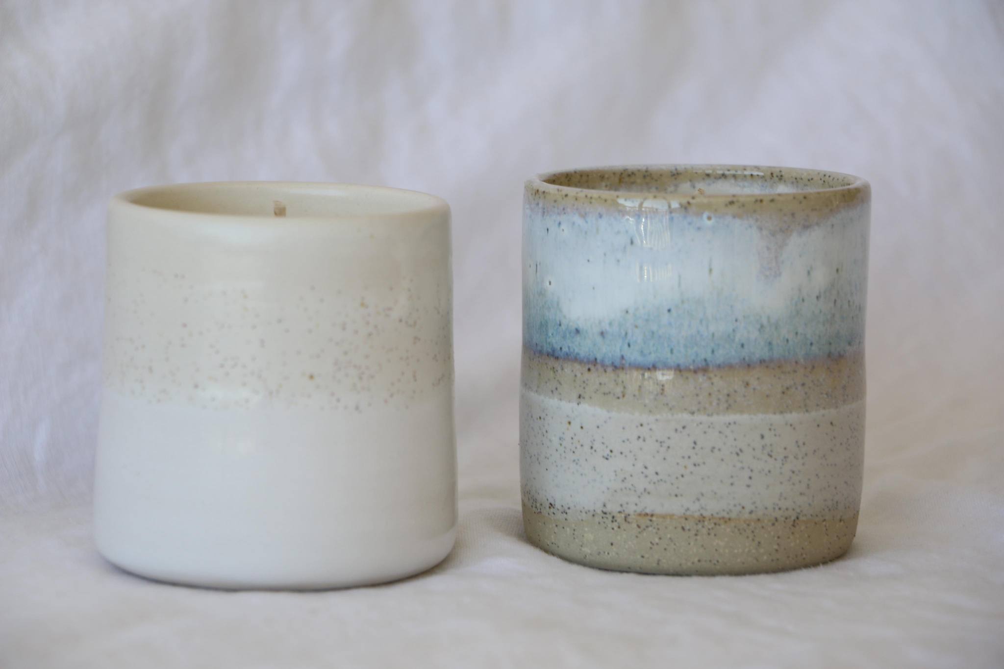 Moonlight Ceramic Cup Candle