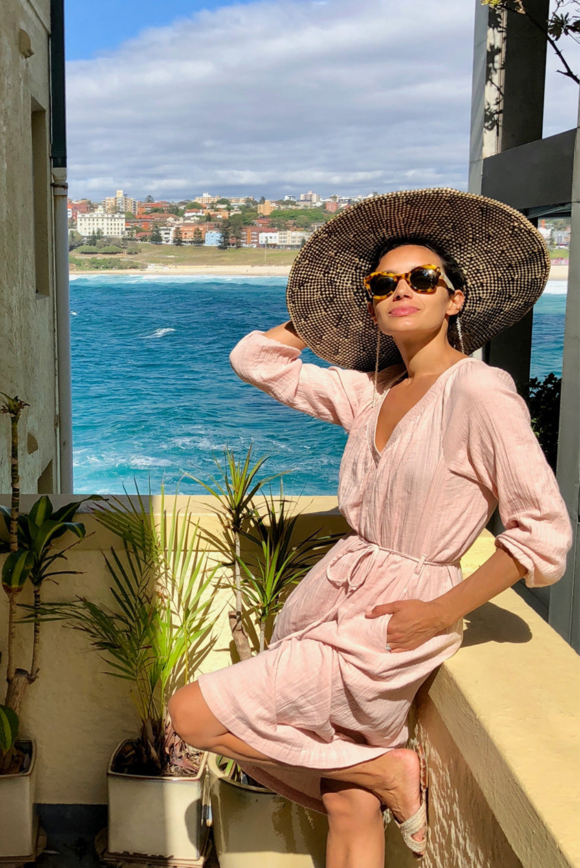 Dusty Pink Laguna Dress