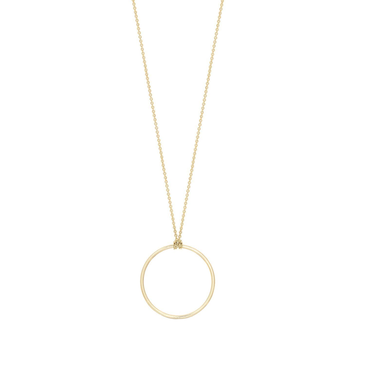 Circle Pendant Necklace