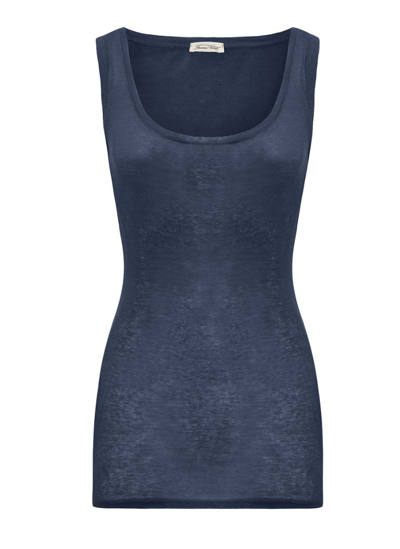 American Vintage Singlet in Lead