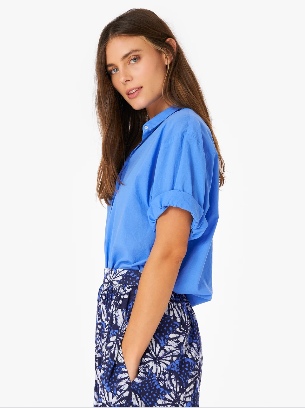 XiRENA Blue Waters Channing Shirt