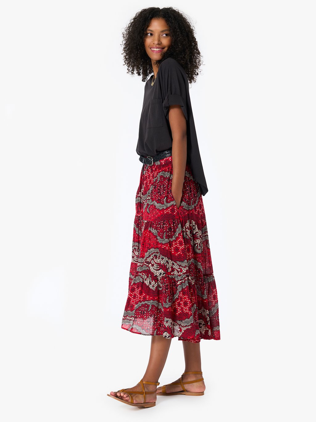 Xirena Fire Iris Skirt
