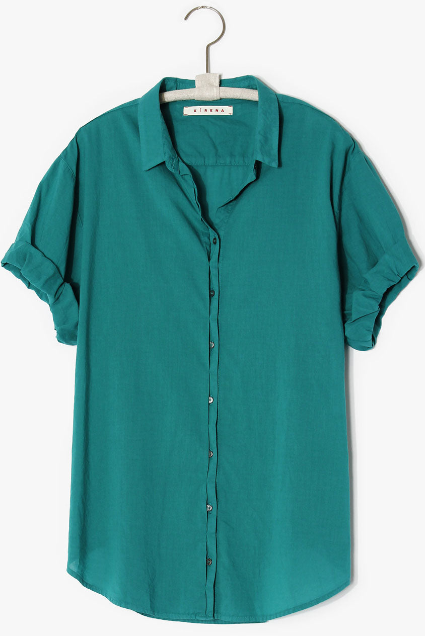 XiRENA Cyan Channing Shirt