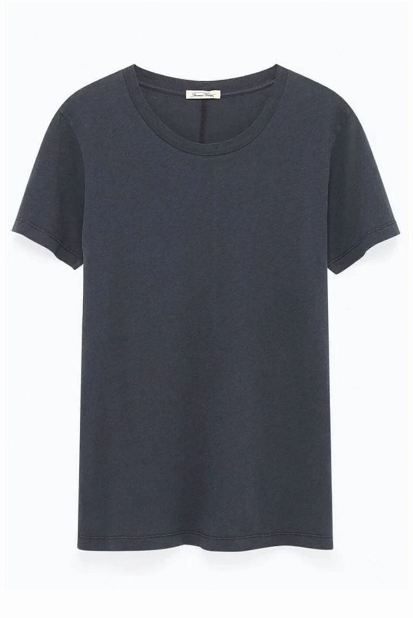 Vintage Carbon Slim Fit Round Neck Tee (S)