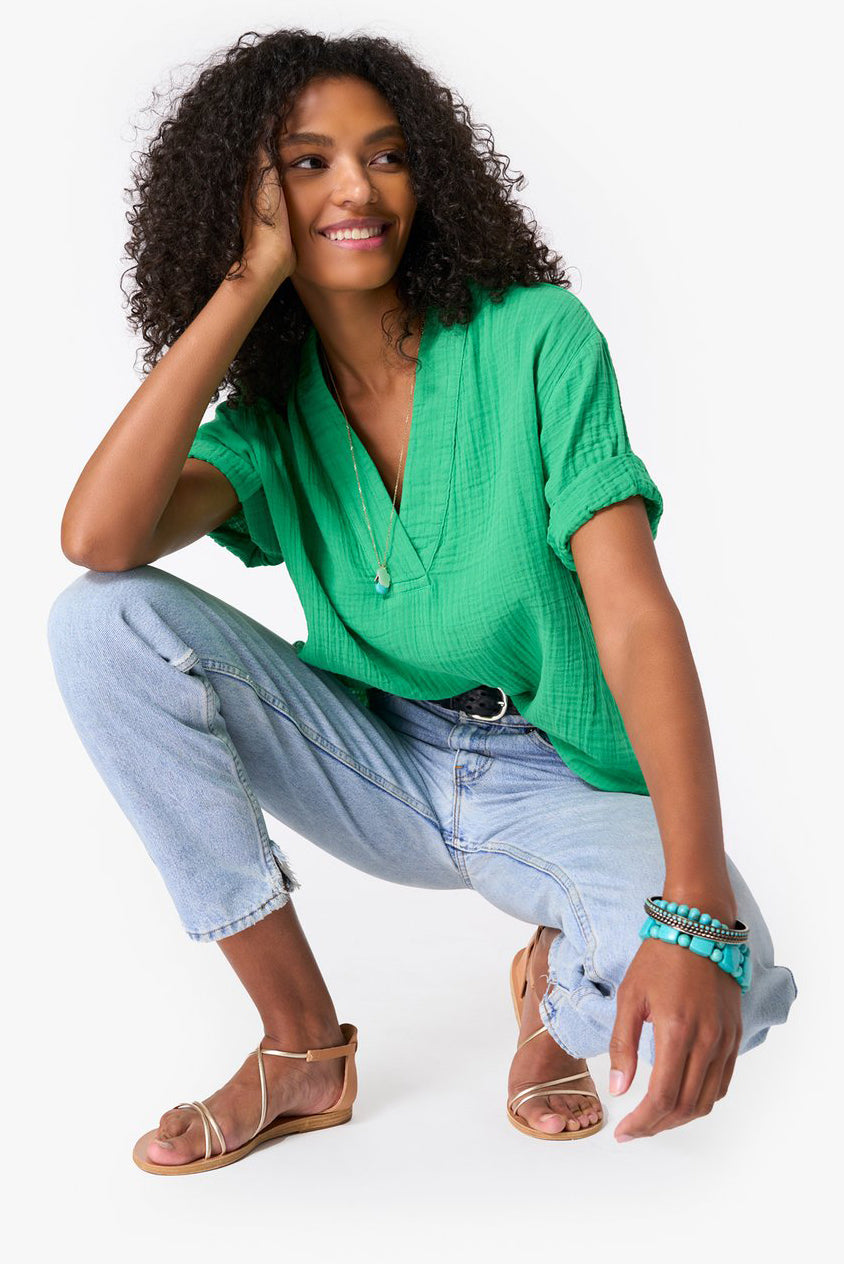 XiRENA Kelly Green Avery Top