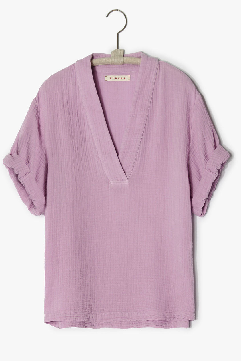 XiRENA Light Lilac Avery Top (XS)