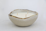 Sand Ceramic Bowl Candle