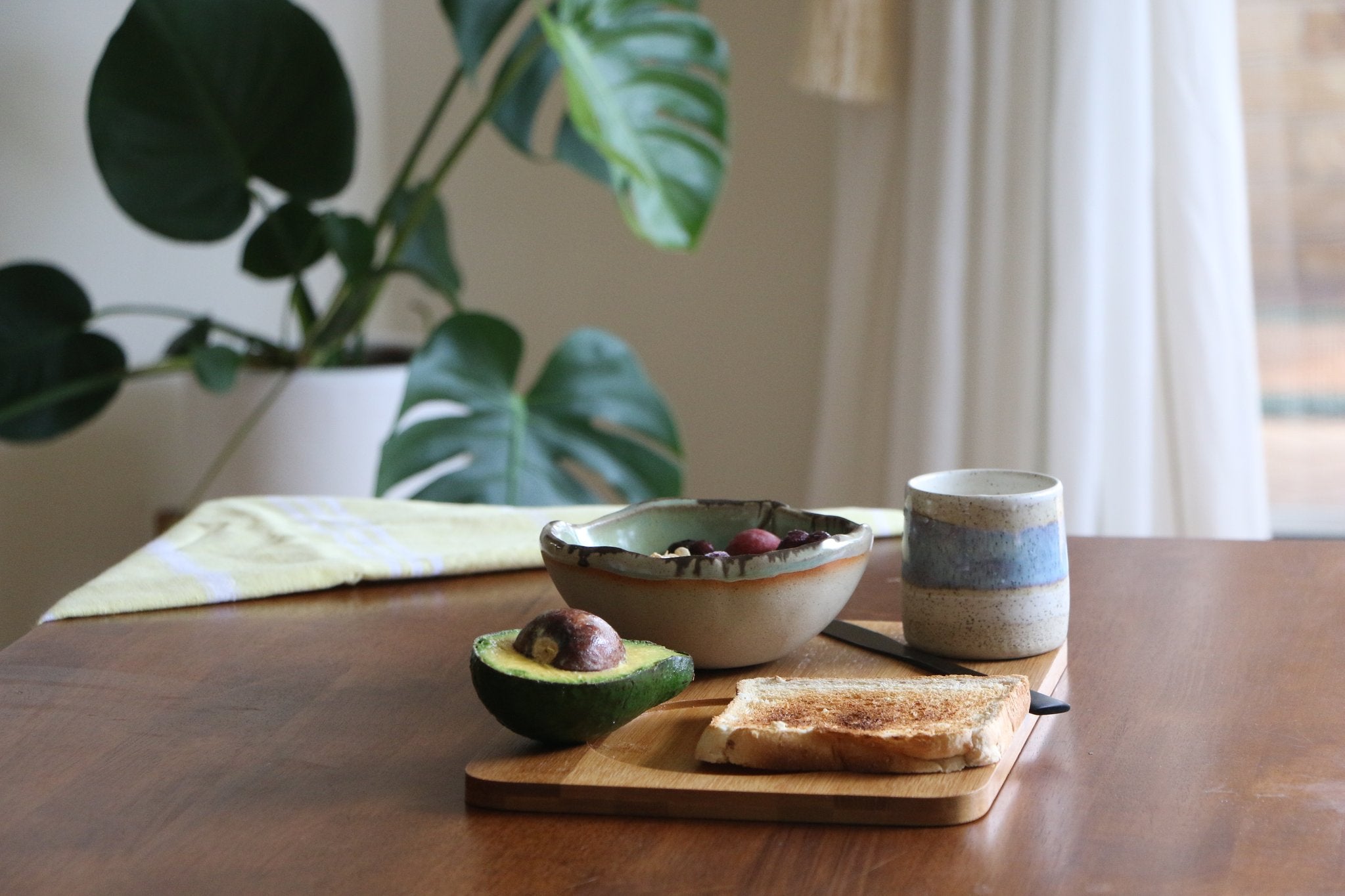 Sand Ceramic Bowl Candle