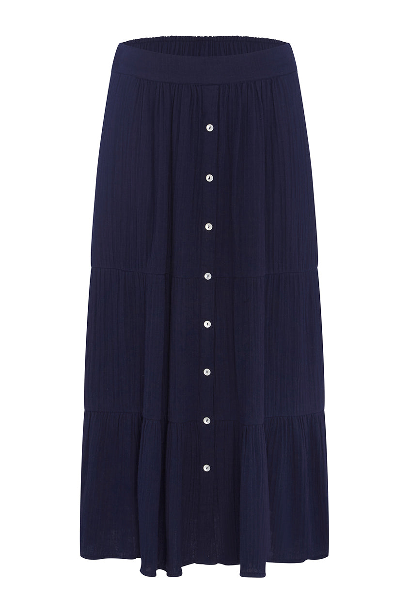 Navy Dana Skirt