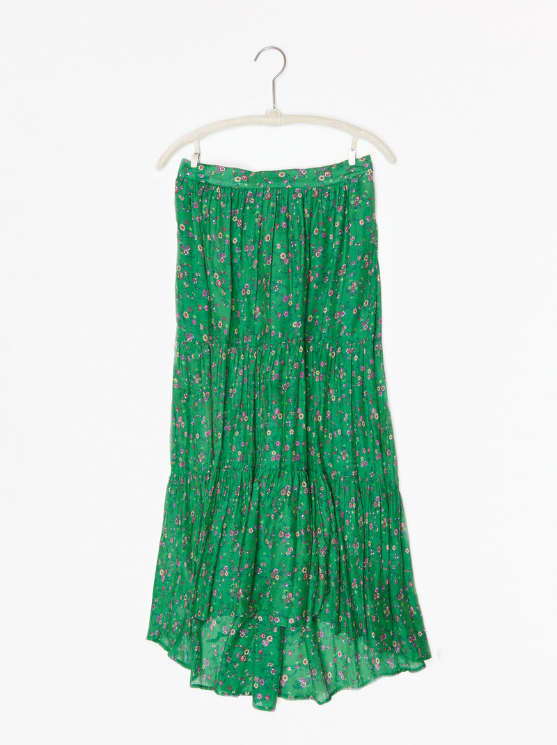 XiRENA Green Grass Iris Skirt (M)